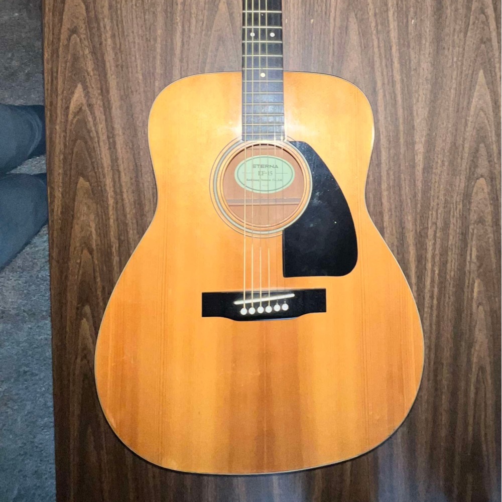 Eterna Acoustic Guitar with Black Pickguard